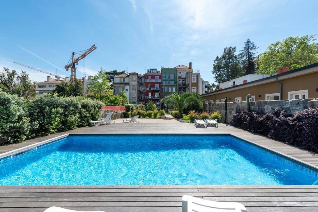 Chic Porto Hideaway: Pool & Garden Lägenhet Exteriör bild